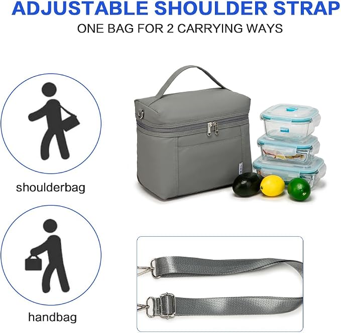 NOL Natural Organic Lifestyle Insulated Lunch Bags - Image 8