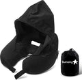 Neck Pillow for Travel Inflatable Airplane Pillow Comfortably Supports Head by Sunany