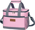 iknoe Large Foldable Cooler Bag, 8.5L Insulated Lunch Bag, Leakproof Lunch by Iknoe