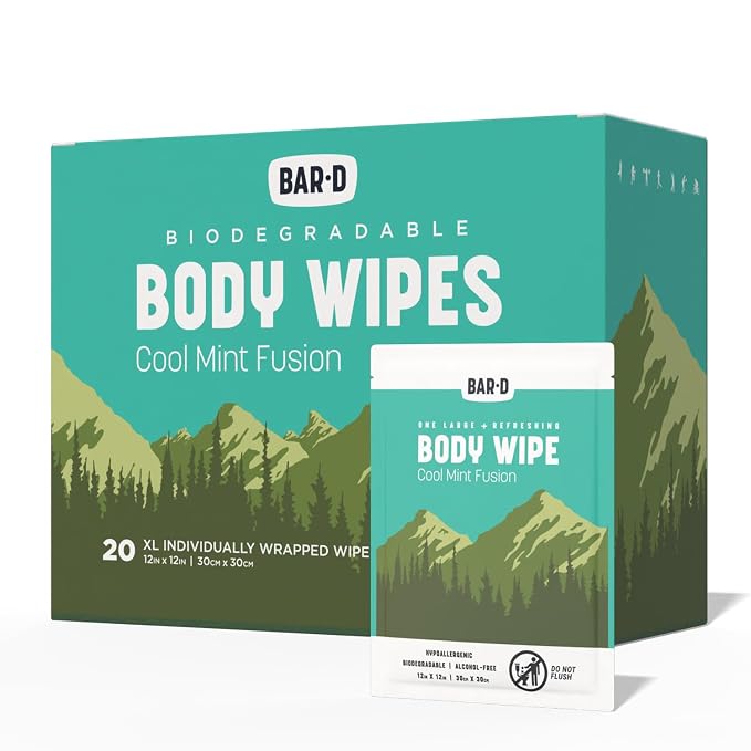Bar-D Cleansing Face & Body Wipes by Bar-DMountainGear