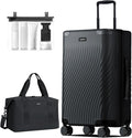 ECOHUB Hardside Expandable Carry On Luggage, Recycled PC 24" Rolling Luggage by ECOHUB