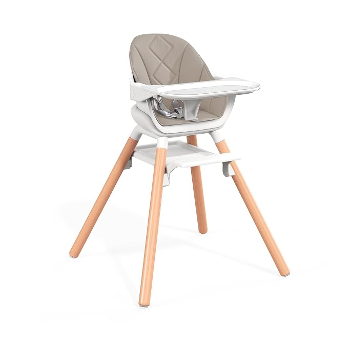 Baby High Chair, Highchair for Baby & Toddler, Easy Clean Infant Highchair - Image 2