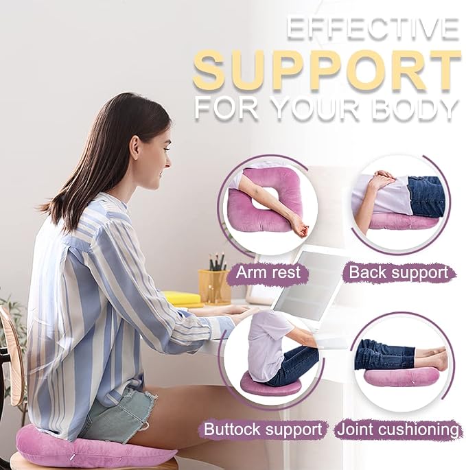 Stuffed Donut Pillow Seat Cushion | - Image 3