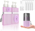 4 in 1 Travel Toiletry Containers, TSA Approved Refillable Travel Size by TechoEcho