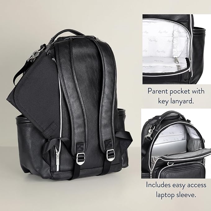 Itzy Ritzy Diaper Bag Backpack – Large Capacity Boss Plus Baby Backpack Diaper - Image 7