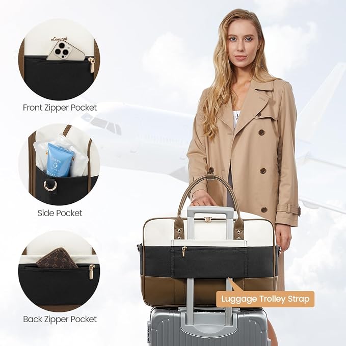 LOVEVOOK Weekender Travel Duffel Bag, Personal Item Duffle Bags - Image 6