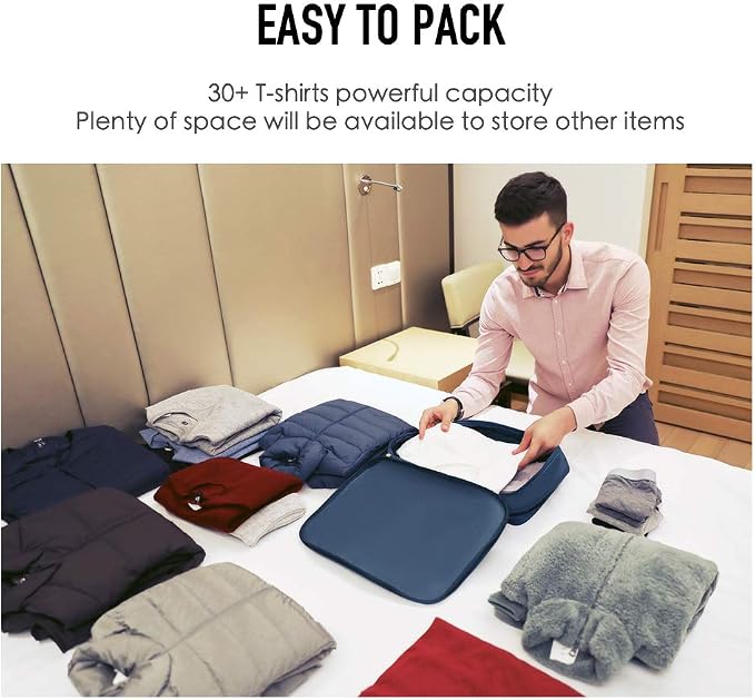 Bee Nesting Waterproof Compression Packing Cubes, Travel Packing organizers - Image 4