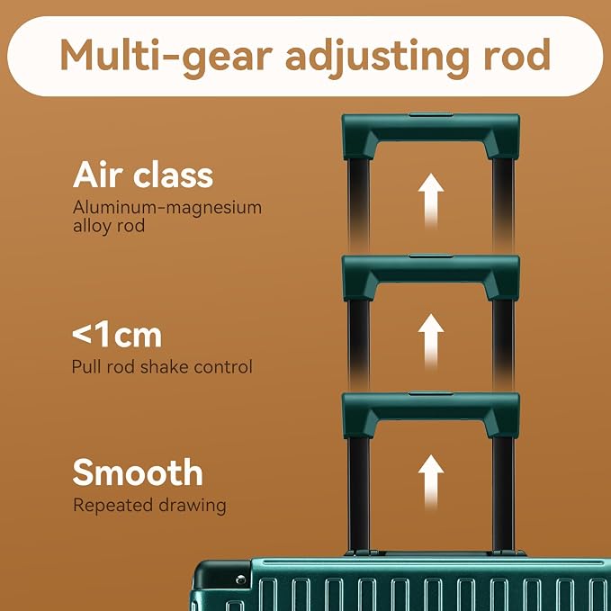 ROAMING Zipperless Luggage 22 Inch - Image 6