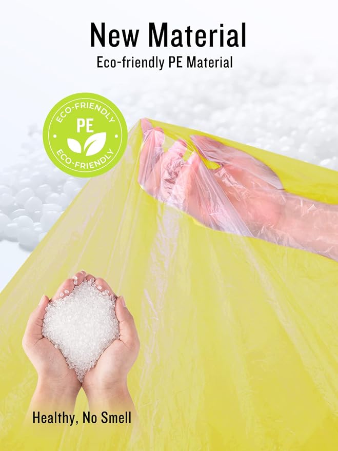 SaphiRose Disposable Rain Ponchos Emergency Clear Poncho - Image 5