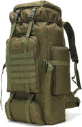 Hiking Backpack for Men 70L/100L Camping Backpack Military Rucksack Molle 3 by W+WINTMING