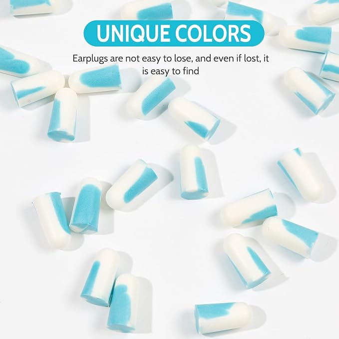 LYSIAN Ultra Soft Foam Earplugs 5 Pairs, 38dB SNR Ear Plugs - Image 3