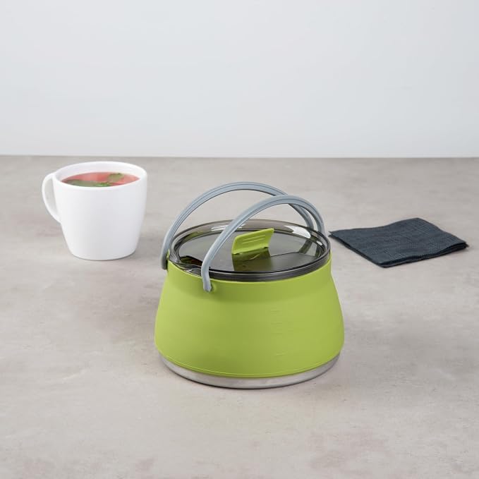 Restaurantware-Hi Tek 1 Liter Collapsible Camping Kettle, 1 Portable Cook Pot - - Image 3