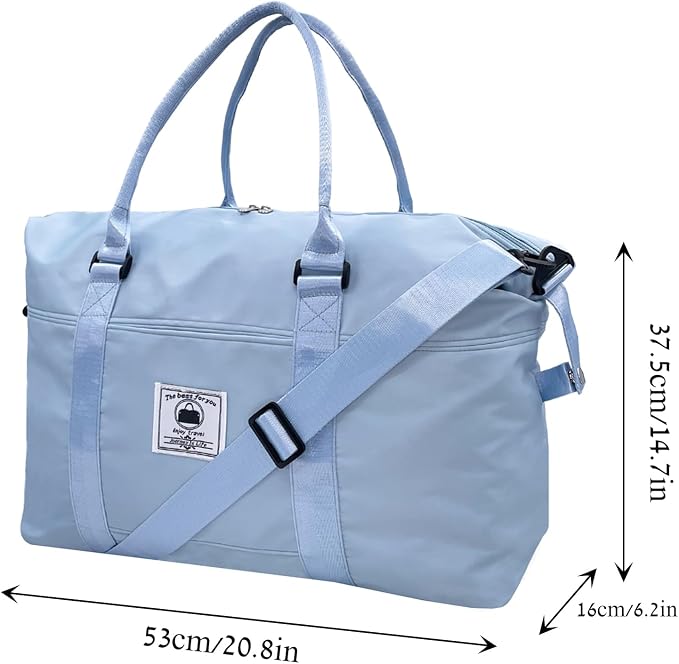 Travel Duffle Bag, Waterproof Sport Tote Gym Bag - Image 2