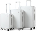 Hanke Hard Shell Luggage Sets 3 Pieces, Carry On and Checked Luggage Sets by Hanke