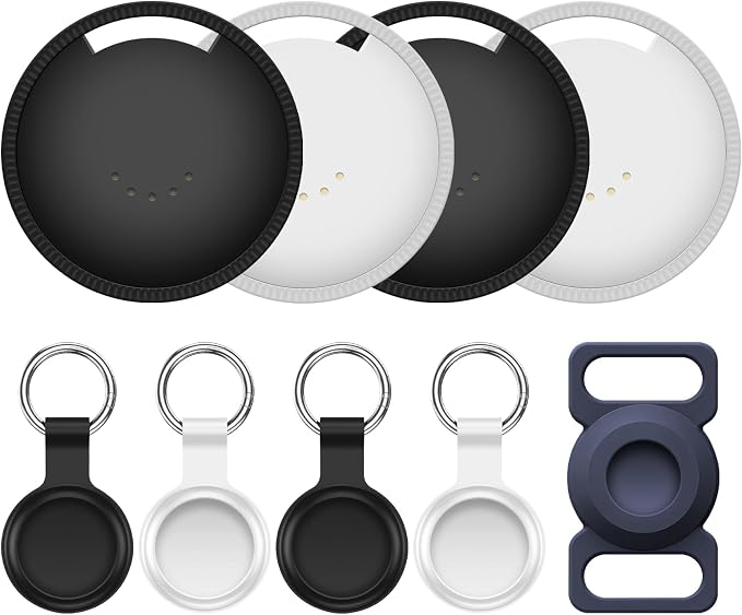 Air Tracker Tags 4-Pack, Item Finders Work by Unknown