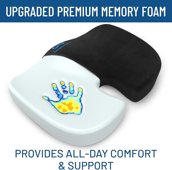 Everlasting Comfort Doctor Recommended Memory Foam Seat Cushion - Image 5