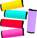 Neoprene Luggage Handle Wraps for Traveling Bright Color Luggage by GOWRAPS