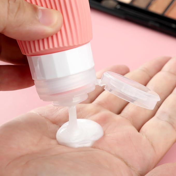 Travel Bottles for Toiletries, Tsa Approved 2oz Travel Bottles, BPA Free Leak - Image 4