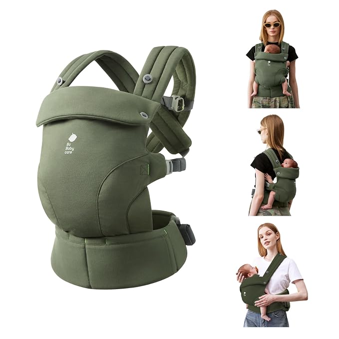Bc Babycare CocoonGo Baby Carrier – CloudTouch Soft & Ergonomic Baby Carrier by BCBABYCARE