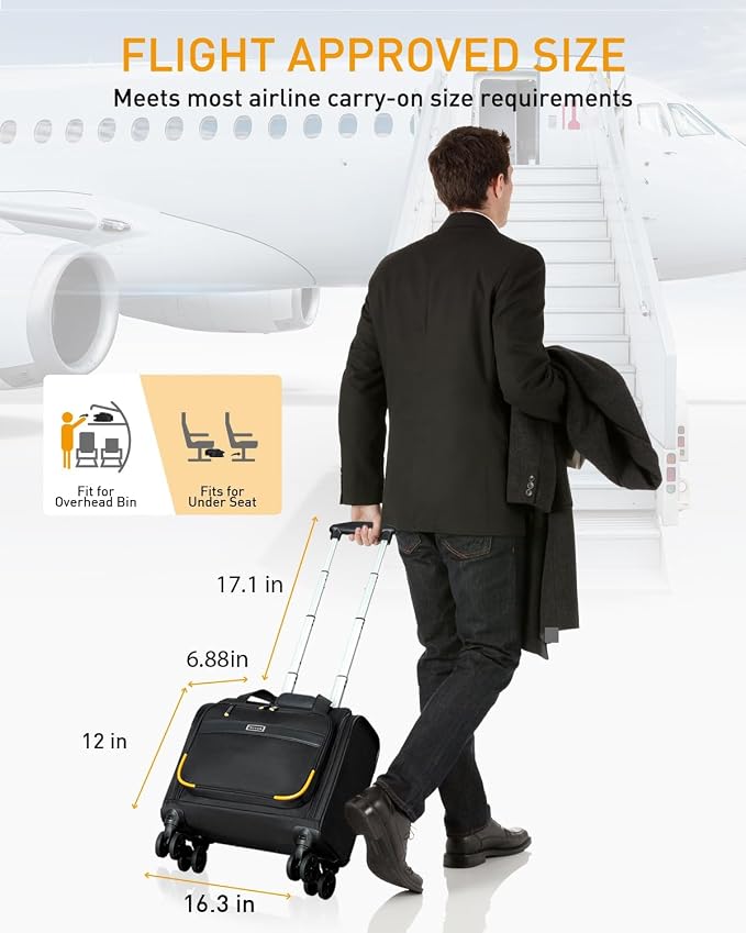 Rolling Laptop Bag - Image 6