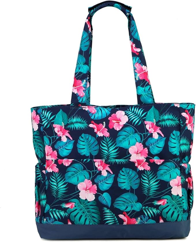 VASCHY Beach Bag for Women, Large Waterproof Sandproof Fold-able Packable Pool by Vaschy