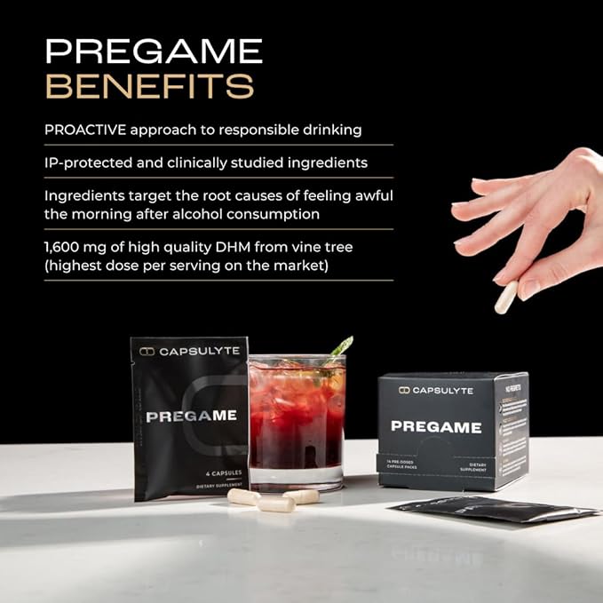 Pregame | Prevent Feeling Awful After Drinking | Alcohol Aid and Liver Health | - Image 4