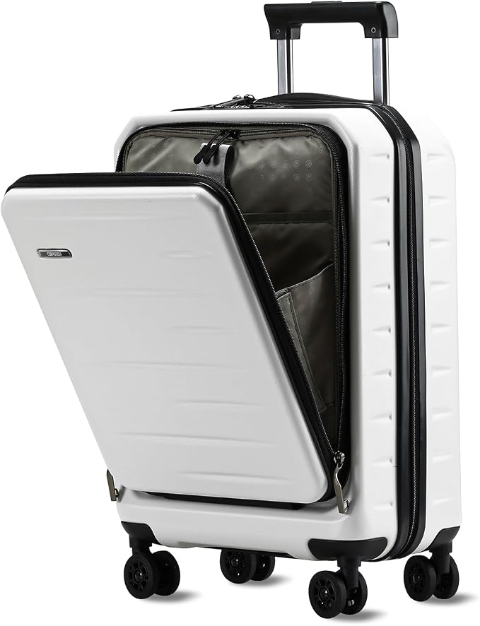 Carry On Luggage 22×14×9 Airline Approved, 20 Inch Lightweight ABS+PC Hard - Image 9