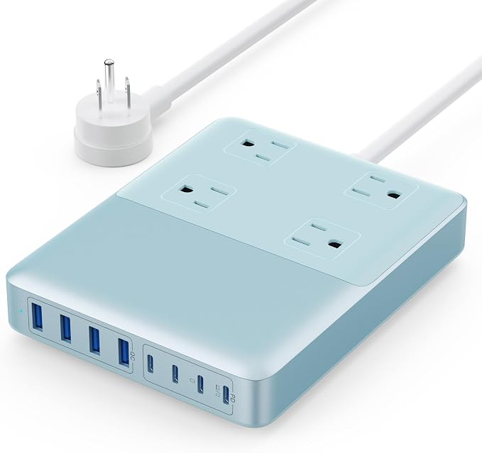12-in-1 Charging Station USB C Power Strip by Kioson