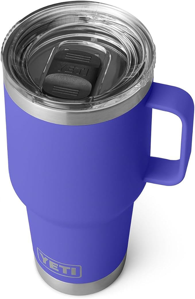 YETI Rambler 30 oz Travel Mug, Stainless Steel, Vacuum Insulated by YETI