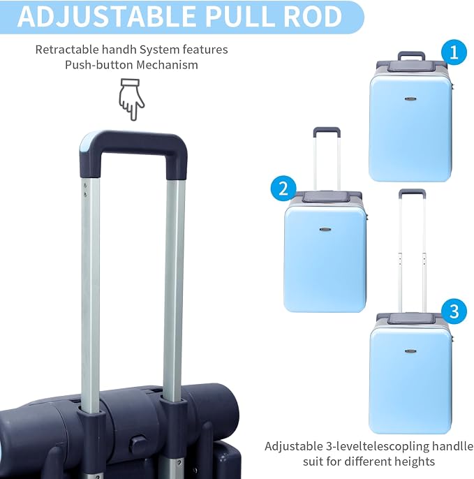 LemoHome Expandable Luggage - Image 4
