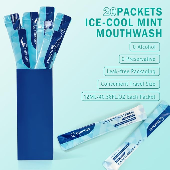 Travel Size MouthWash Packets - Image 4