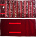 Travel Jewelry Roll Bag Portable Organizer Pouch by SCIKHEFT