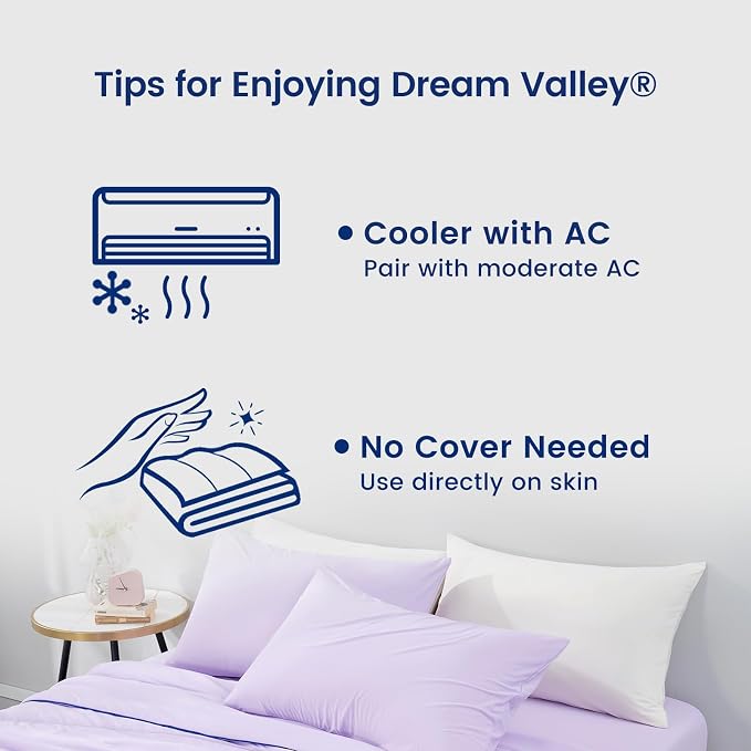 Dream Valley® Outlast® Deepsleep Cooling Comforter, King Size, NASA-Grade Space - Image 6