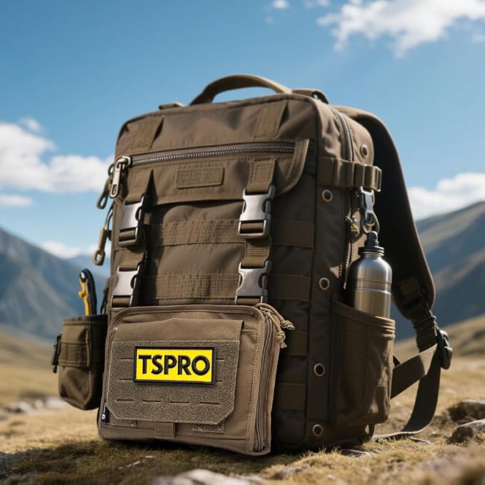 TSPRO Ultra Tactical Molle Admin Pouch Utility EDC Pouch Tool Organizer - Image 6