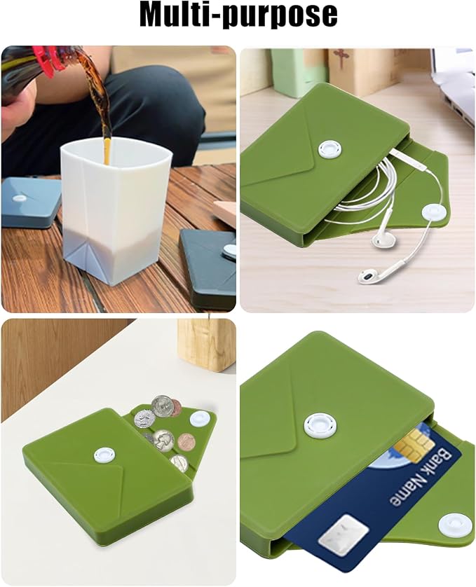 Collapsible Cup Silicone Foldable Water Cup, Collapse Water Bottles - Image 5