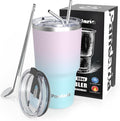 30 oz Leak Proof Tumbler with Straw, Stainless Steel Vacuum Insulated Tumbler by Pandaria