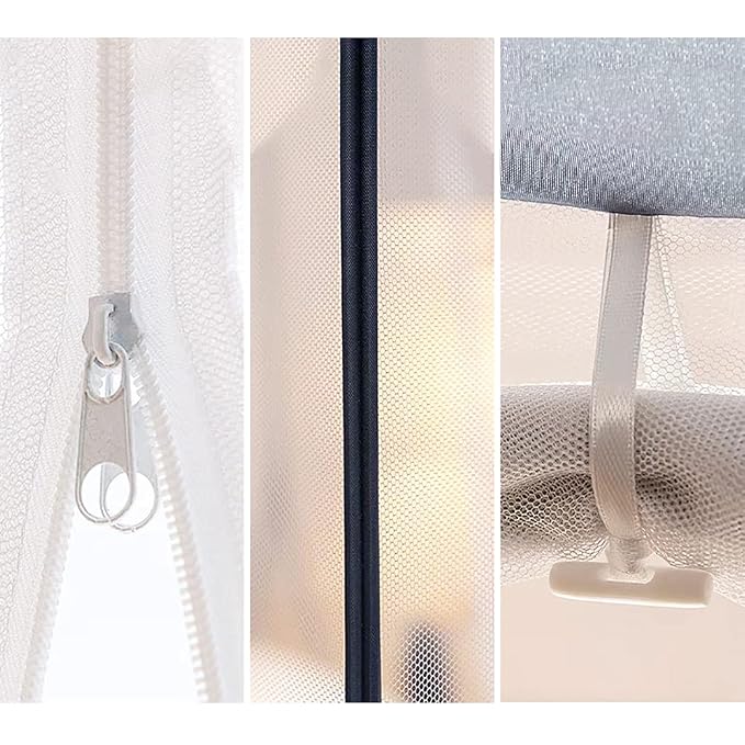 Jsanh Folding Mosquito Net Tent Canopy Curtains - Image 5
