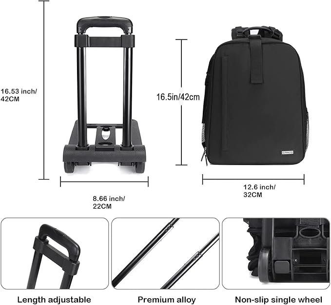 CADeN Camera Backpack Bag Professional - Image 9