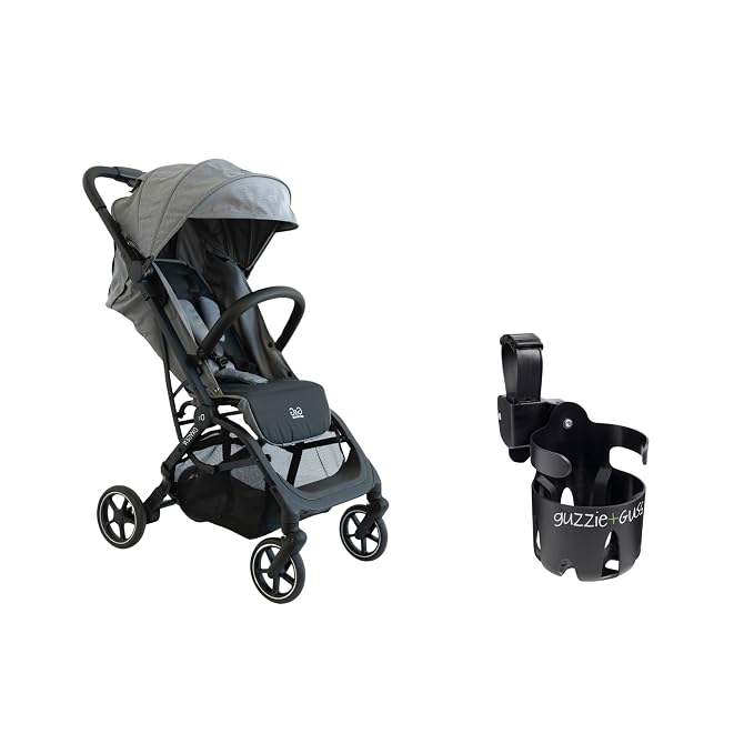 Guzzie+Guss Oxygen v2 Lightweight Stroller & Universal Cup Holder Bundle – by guzzieGuss