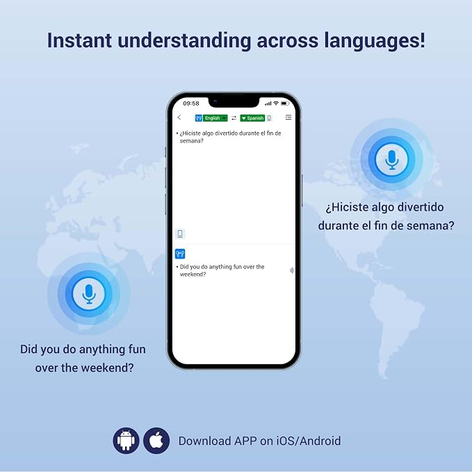 M3 Offline Translation Earbuds 74 Languages and Accents Lifetime-Free AI - Image 6
