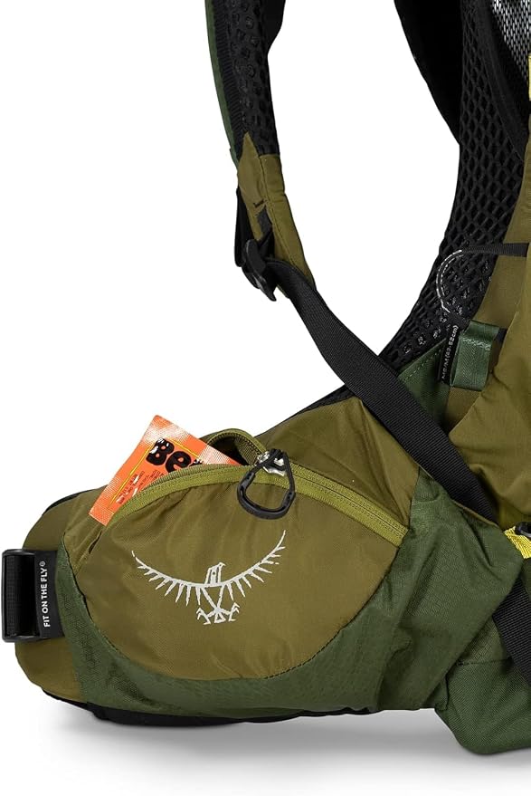 Osprey Atmos AG LT 50L Men's Backpacking Backpack, Night Shift/Scoria Blue - Image 12