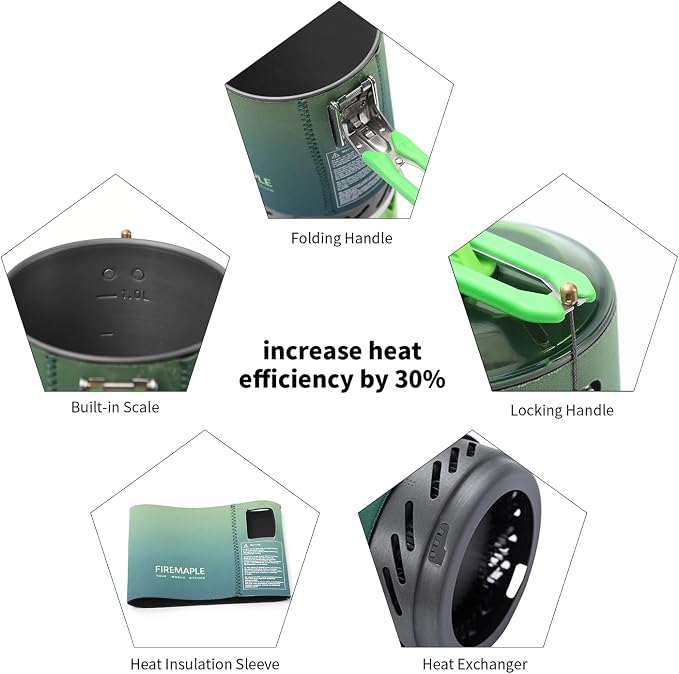 Fire-Maple Fixed Star X2 Backpacking and Camping Stove System Outdoor Propane - Image 7