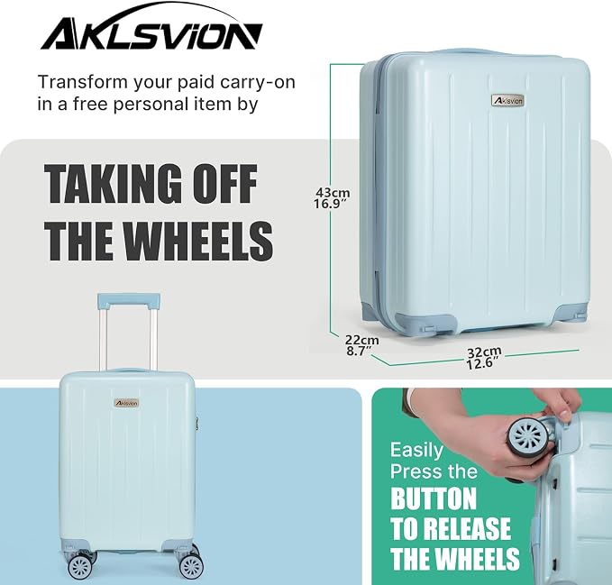 18-inch Carry-on Boarding Luggage: Equipped - Image 3