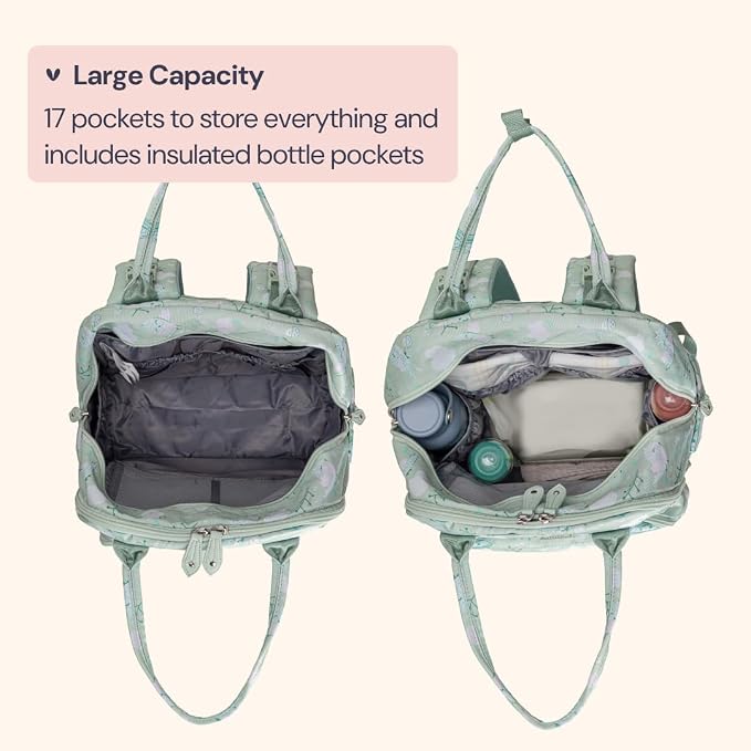 BabbleRoo Diaper Bag Backpack - Image 3