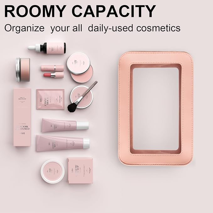 LETGO Clear Makeup Bag, TSA Approved Toiletry Organizer - Image 4