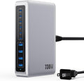 730W USB C Charger Block, 10-Ports GaN V Fast Charging Station Hub, QC4.0+3 PD by Ekrist