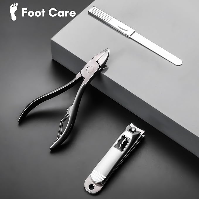FAMILIFE Manicure Set, Professional Manicure Kit Nail Clippers Set 11 in 1 - Image 5