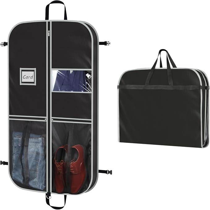 Zilink Upgrade 43" Garment Bag for Suit, Mink Coat and Sweater by Zilink