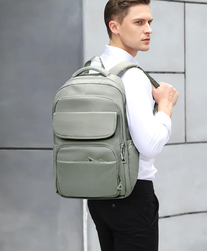 FOXLOVER Travel Laptop Backpack, Anti-Theft Slim Business Backpack, School - Image 7