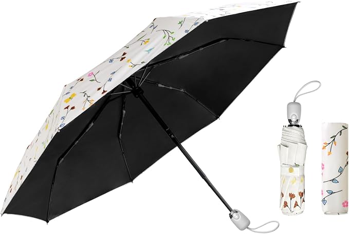 Cuby UV Sun Umbrella Compact Folding Umbrella lightweight Portable Manual - Image 8